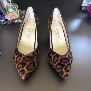 Leapord hair shoes